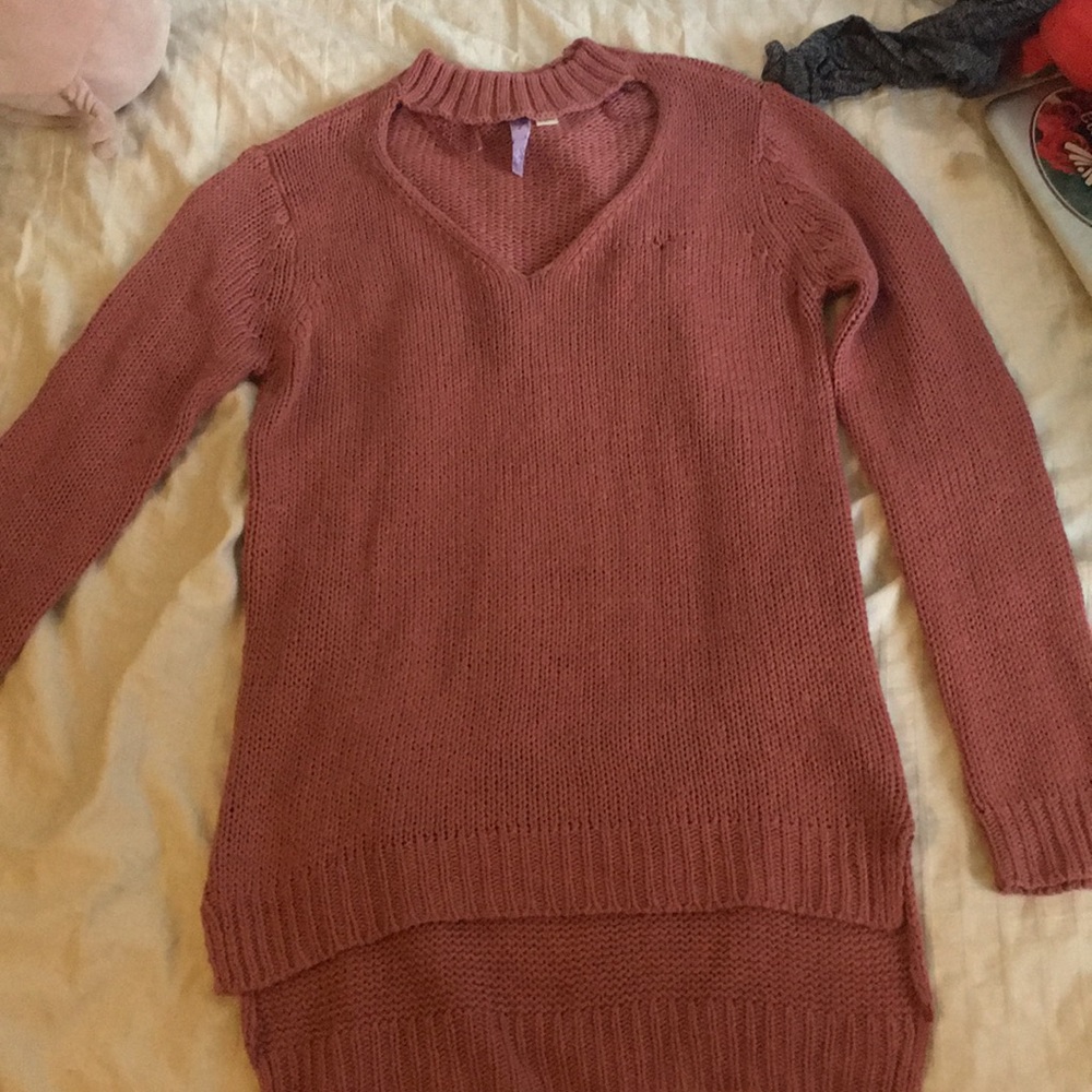 Pink Sweater